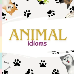 Animal Idioms en Inglés por Stephany Flores