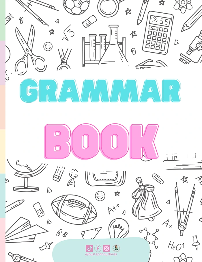 The Grammar book The Grammar book en Inglés por Stephany Flores