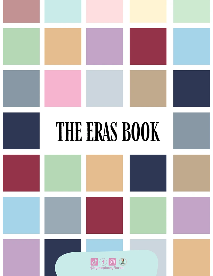 The eras book The eras book en Inglés por Stephany Flores
